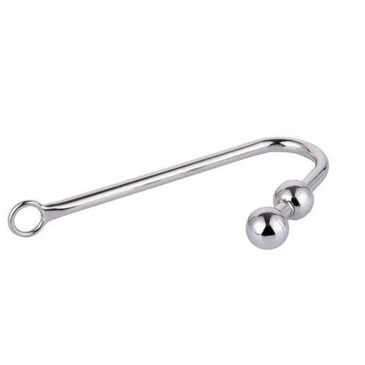 Anal Hook 4417 Balls Steel Stainless Two Pleasurable 0630